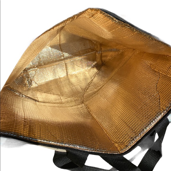 NWT Victoria’s Secret VS Canvas Tote and Gold Cooler Tote Bag Set - Picture 8 of 8